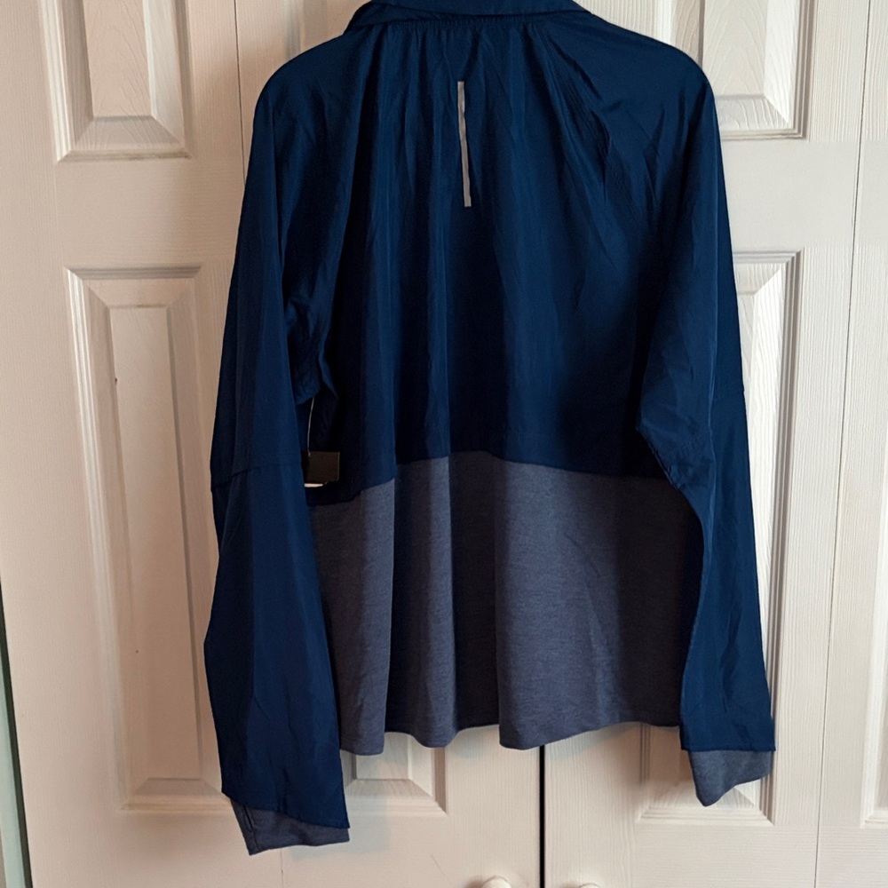 NWT Avia Two-Tone Navy Utility Zip Jacket - Picture 7 of 7